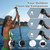 Portable Shower for Camping, 5 Gal/20 L Solar Heating Camping Shower Bag