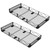 NADAMOO Large Under Bed Storage with Wheels, Low Profile Rolling Under Bed Storage Containers for Bedroom, 2 Packs