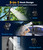 Portable Shower for Camping, Rechargeable Camping Shower with LED Display