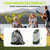 Shower for Camping, 6000mAh Rechargeable Electric Outdoor Camping