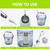 Shower for Camping, 6000mAh Rechargeable Electric Outdoor Camping