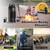 Portable Shower for Camping, 5 Gal/20L Solar Heating Camp Shower Bag with Foot Pump