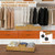31.5” Tool-free Assembly Natural Under The Bed Organizer Drawers for Bedroom, Sheets Clothes Blankets