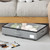 EE-RoomWorld Under Bed Storage with Wheels, No Assemble Required 5.5 inches height grey under bed storage bins