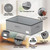 EE-RoomWorld Under Bed Storage with Wheels, No Assemble Required 12 inches height Under Bed Storage bins,Large capacity