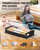2 Pack Square Containers, 60L Bins, Rolling Metal Drawer for Clothes, Blankets, Shoes