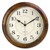 Kesin Wall Clock Wood 14 Inch Silent Wall Clocks Large Decorative Battery Operated Non Ticking Analog Retro Clock for Living Room