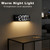 JALL 16.15 inch Large Digital Wall Clock, RGB Lights with Remote Control, Dual Alarms with Big LED Display for Classroom