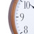 La Crosse Technology Atomic Analog Wall Clock, Wood, 12.80" (404-50447)