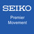 SEIKO QXA823SLH Chronograph Style Wall Clock, Silver, 13 Inch