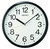 SEIKO QXA756KLH Wall Clock, Black, 12 Inch