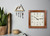 Seiko CLOCK (Model: QXA469BLH) , Brown