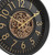 CLXEAST 21 Inch Moving Gear Wall Clock, Large Regular Arabic Numeral Wall Clocks for Living Room Decor