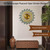 Non-Ticking Silent Creative Personality Modern Art Decorative Wall Clocks,for Living Room Bedroom Dining Room Decor,Dia 20 inch