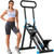 HXD-ERGO Stair Stepper, Upgrade 6-Level Resistance Stair Master with Adjustable Handlebar, Folding Stair Climber Workout Machine (6 Adjustable Resistance-Black)