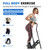 Stair Stepper with Resistance, Home Gym Stair Stepper, Folding Vertical Climber Cardio Exercise Machine, Stair Climber for Full Body Workout with Noise-Free Experience, Adjustable Handlebar & Pedals