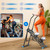 Stair Stepper for Home,Stair Climber Foldable,Large Pedal Vertical Climber Machine for Full-Body Workout,Steppers for Exercise at Home with 300LBS Loading Capacity (Two Handle-Black)