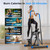OWLSKY Stair Stepper Vertical Cardio Exercise Climber Stair-Master for Exercise at Home Full Body Workout Machine with Handlebar 330LBS Load with Adjustable Step Range Pedals