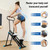 HXD-ERGO Stair Stepper for Home, 6 Adjustable Resistance Vertical Climber Cardio Exercise Machine, Folding Stair Climber for Full Body Workout with Adjustable Handlebar
