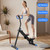 KINMAC Stair Stepper with Adjustable Resistance for Home - Upgrade Climber Workout Machine with LCD Tracking & Space-Saving Design | Ideal for Home Gym, Apartment & Office (Black)