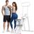 HXD-ERGO Stair Stepper for Home, 6 Adjustable Resistance Vertical Climber Cardio Exercise Machine, Folding Stair Climber for Full Body Workout with Adjustable Handlebar