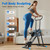 HXD-ERGO Stair Stepper for Home, 6 Adjustable Resistance Vertical Climber Cardio Exercise Machine, Folding Stair Climber for Full Body Workout with Adjustable Handlebar