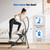 MERACH Stair Stepper, Hands & Feet Synchronized Stair Climber, Stairmaster for Full-Body Workout at Home, Compact Vertical Climber with Extended & Adjustable Pedals