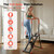 Stair Stepper for Home Gym, Foldable Vertical Climber Workout Machine, 3 levels of adjustable resistance, 350 lbs Capacity Cardio Machine, LCD Monitor, Extended and widened anti-slip footrests (BLACK)