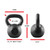 WF Athletic Supply Hammerstone Painted Cast Iron Kettlebells, Home & Gym Equipment, Great for Strength Training, Full Body Workout & Crossfit Training, Color & Size Options Available in 10-80 Pounds