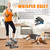 Mini Stair Stepper for Exercise at Home Stair Stepper with Resistance Bands Exercise Equipment for Home Stair Climber Stepper Machine for Home Gym Cardio Equipment for Full Body Workout