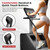 GMWD Stair Stepper Machine, Commercial Grade Stair Climber with Bluetooth, Stair Machine for Cardio, 15 Resistance Levels, 24-164 Steps/Min, Exercise Machine with LED Display for Home