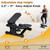 NEWBULIG Mini Stepper for Exercise at Home Stair Step Machine for Indoor Fitness Portable Home Gym Stepper for Full Body Workout 300lb Weight Capacity
