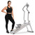 Magnetic Stair Stepper for Home, 16-Level Adjustable Resistance up to 77LBS, 350LBS Capacity, with Cup Holder & Bluetooth APP, Folding Compact Cardio Climber(White)