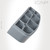 Tone Fitness Pair of Risers for Aerobic Step, Gray (HHBA-TNRISER)