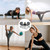 Rocking Fitness Stepper Side to Side Steppers for Exercise at Home Lateral Step Rocker Platform Machine Fit Workout Equipment for Women Mini Portable Vertical Climber Machines