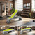 leikefitness Multifunctional Aerobic Deck with Cord Workout Platform Adjustable Dumbbell Bench Weight Bench Professional Fitness Equipment for Home Gym GM5820(Green)