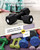 Adjustable Dumbbells Set, 4 in 1 Hand Weights Set for Women Men 10 LB Dumbbell Pair Each 2lbs 3lbs 4lbs 5lbs Weights Dumbbells Set with TPU Soft Rubber Handle for Home Gym Exercise Fitness - Black