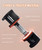 EOAT Adjustable Dumbbells 22.5LB Pair, 5 in 1 Free Adjustable Dumbbell Set with Anti-Slip Handle & Rainbow-colored Weight Plates for Home Gym, Weight Set for Women Men