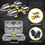 PHOEROS Adjustable Dumbbell Set - 44/66/88 LBS weights set, Dumbbell Barbell 3 in 1, Steel Dumbbells Pair with Connecting Rod for Adults Women Men Fitness Workout, Home Gym Exercise Training Equipment (88lbs)