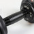 CAP 12.5 lb Pair ADJUSTABELL Adjustable Dumbbell with Contoured Full Rotation Handle, Honeycomb Design, Black