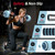 PASYOU Adjustable Dumbbell Set, 45lbs Free Weight Set with Connector, 5 in 1 Weight Set Used as Kettlebells, Barbell, Push up Stand, Fitness Exercises for Home Gym Suitable Men/Women