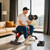 FLYBIRD Adjustable Dumbbell, 55LB Single Dumbbell for Home Gym Exercise & Fitness, 5-IN-1 Fast Adjustable Weights with Anti-Slip Handle, Multiweight Options for Full Body Workout Suitable Men/Women