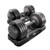 FLYBIRD Adjustable Dumbbell Set of 2, 5-IN-1 Fast Adjustable Weights Dumbbell Set for Home Gym Exercise & Fitness, Fast Change Weights with Anti-Slip Handle, Multiweight Options for Full Body Workout Suitable Men/Women(55LBx2)