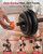 FEIERDUN Adjustable Dumbbells, 30lbs Free Weight Set with Connector, 4 in1 Dumbbells Set Used as Barbell, Kettlebells, Push up Stand, Fitness Exercises for Home Gym Suitable Men/Women