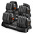 FEIERDUN DB1 QuickDial Adjustable Dumbbell Set, 15-in-1 5-52.5 Lbs Each with Storage Box & App, 1-Second Quick Change for Drop Set, Superset & HIIT Home Gym, Non-Slip Handles, 3-year Aftersale Service