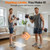 2025 Updated Adjustable Dumbbell Set of 2, 5-IN-1 Weights Dumbbell Set with Storage Box, 25lbs/55lbs Adjustable Weights with Anti-slip Silicone Grip, Weight Set For Home Gym Suit both Men and Women (55LBS Pair(Total 110LBS))