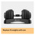 BowFlex Results Series 552 SelectTech Single Dumbbell