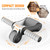 TEWONKAL Portable Ab Roller Wheel with Knee Pad & Storage Bag, Foldable Design Quiet Wheels with Smooth Bearings, At Home Gym Travel for Strength Training