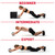 Perfect Fitness Ab Carver Roller for Core Workouts, White and Gray