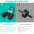 2025 New Automatic Rebound Ab Roller Wheel with Elbow Support & 4-Wheel Design - Core Exercise Equipment for Home Gym, Abdominal Workout Machine for Men/Women, Belly Fat Burner,Portable Fitness Roller Wheel (Black)